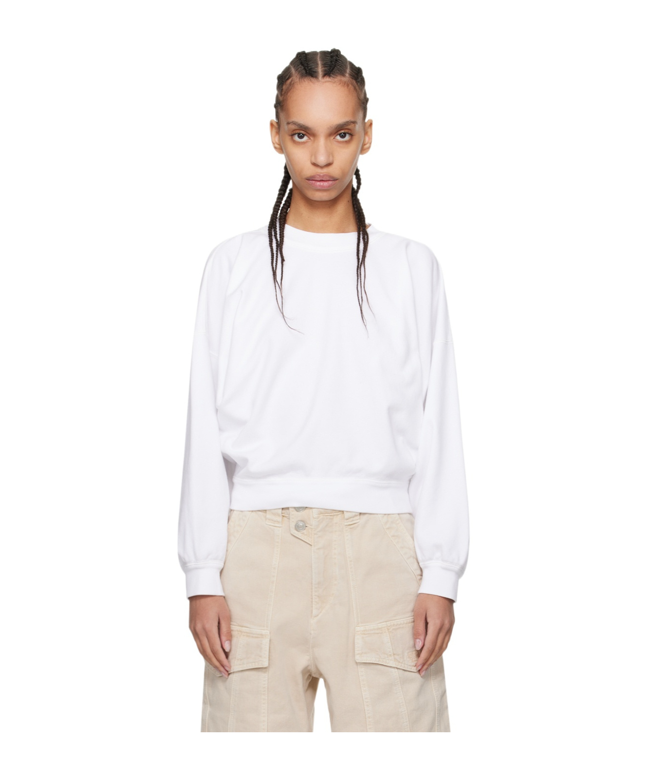 ISABEL MARANT ÉTOILE SHEILA ORGANIC COTTON SWEATSHIRT