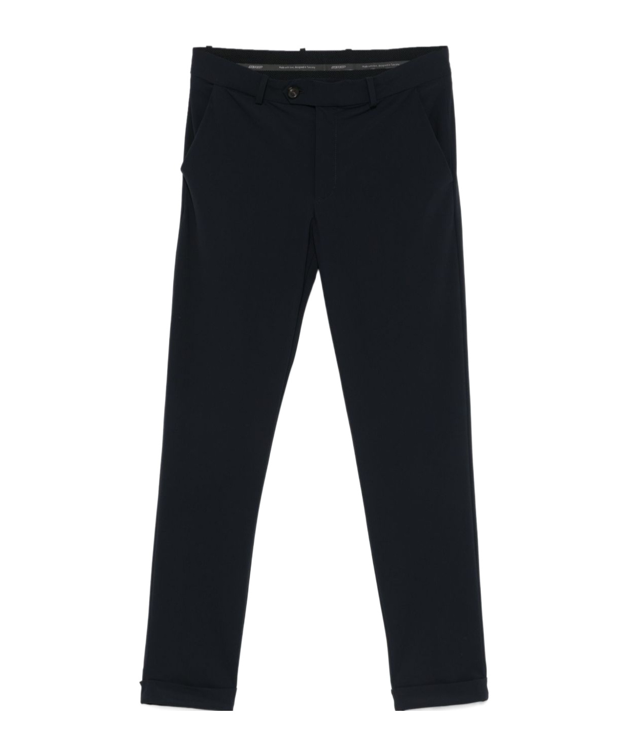 Rrd Tailored Black Pants With Modern Silhouette In Black