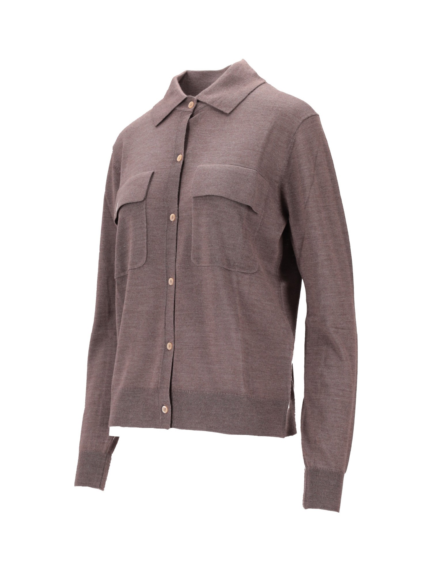 P.a.r.o.s.h Pocket Cardigan In Brown