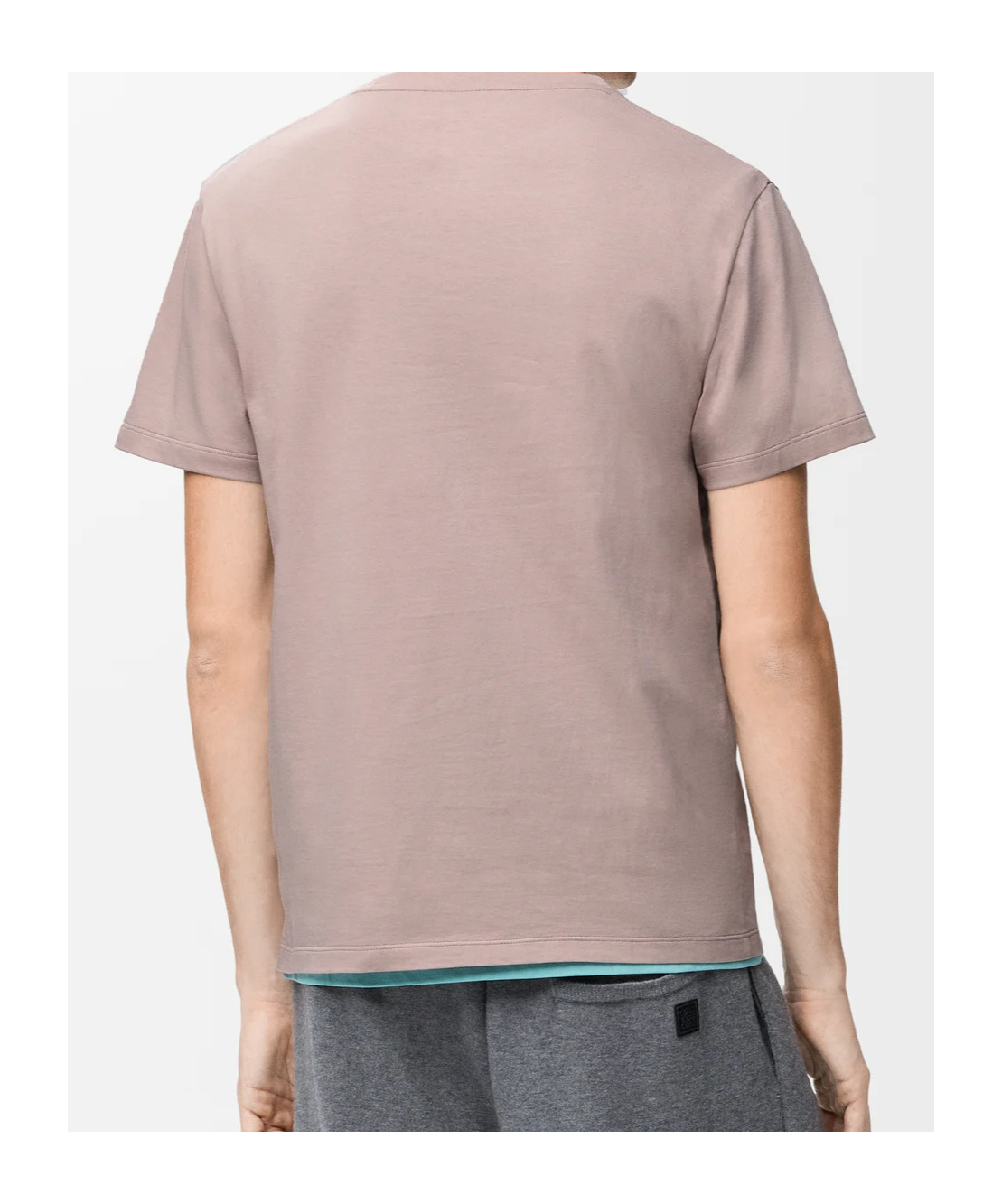 Loewe Logo-embroidered Cotton-jersey T-shirt In Pink