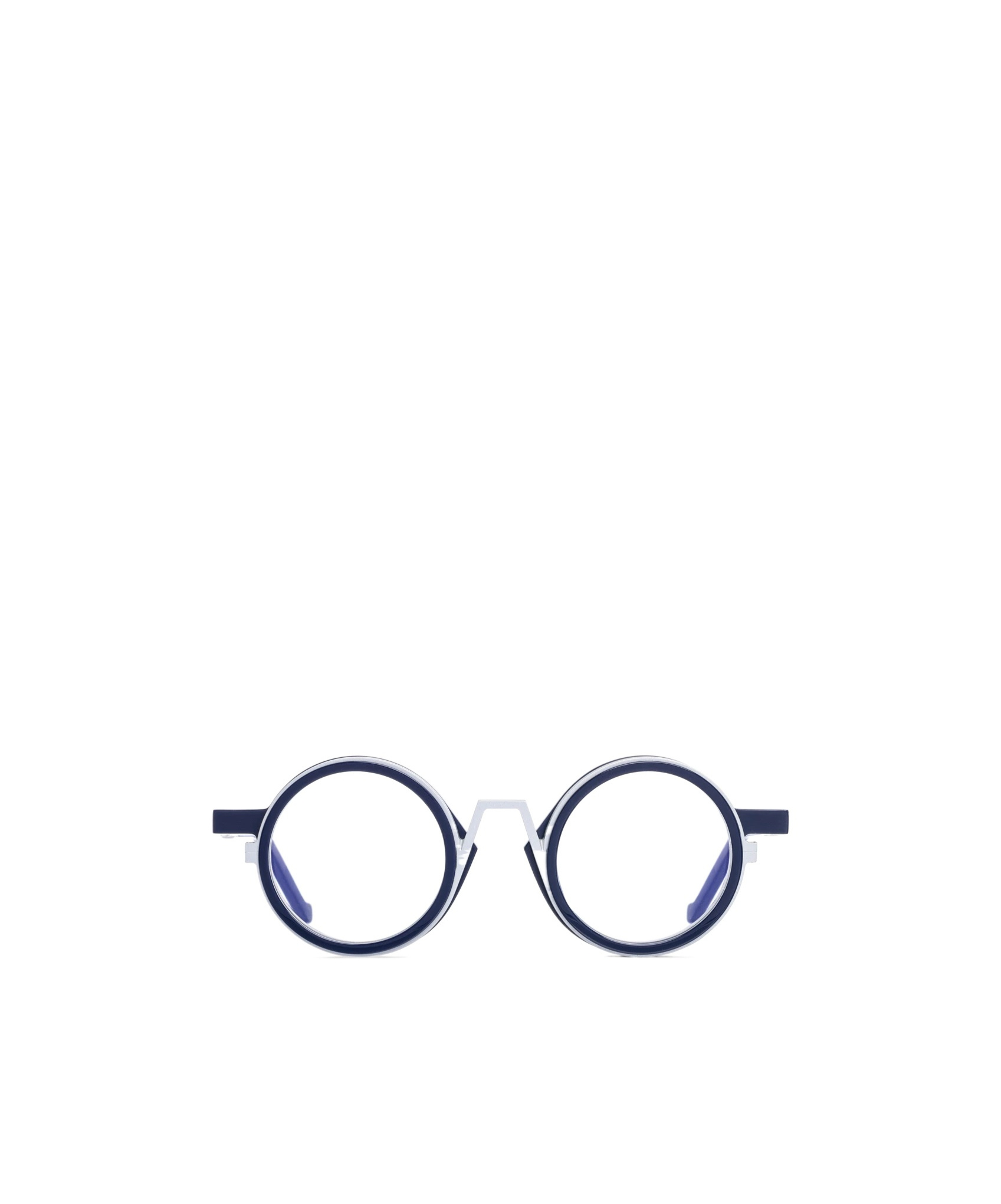 Vava Wl0045 Round-frame Glasses In Blue