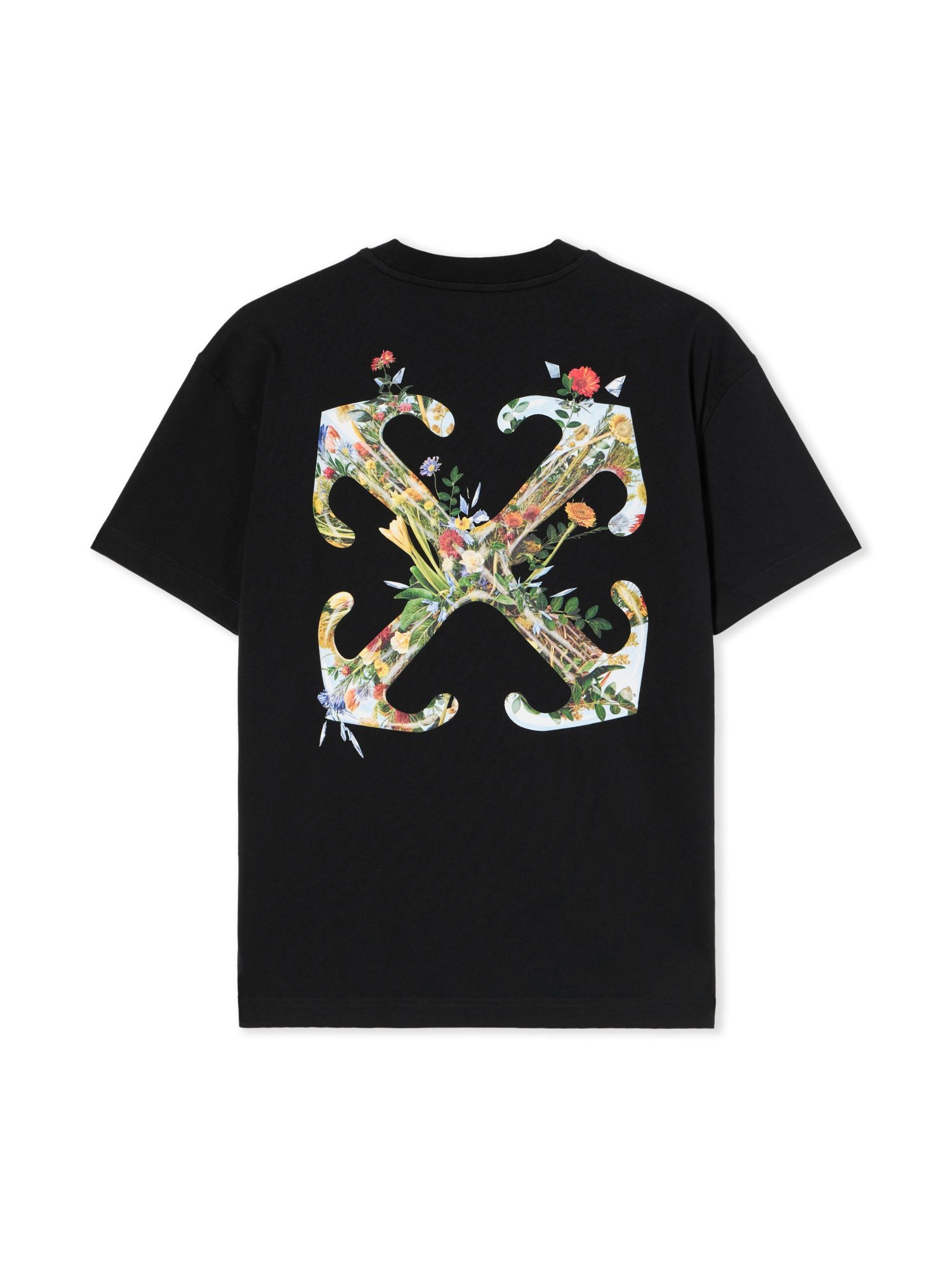 Off-white Short-sleeved T-shirt In Black