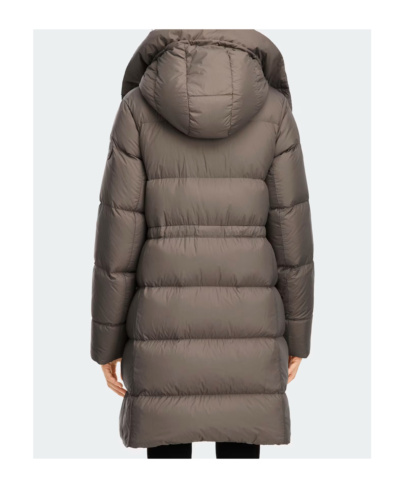 Canada Goose Montgomery Coat Tonal Label In Brown