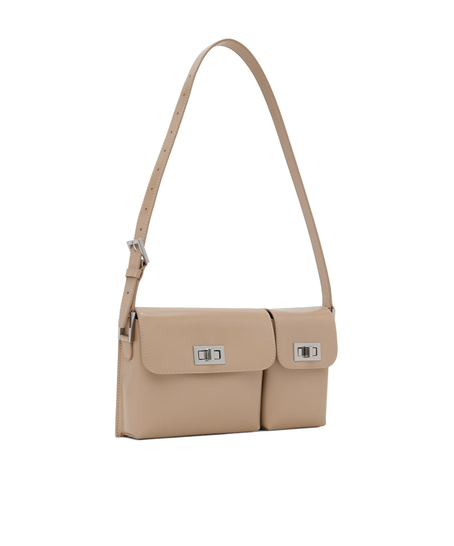 By Far Taupe Billy Bag In Nude