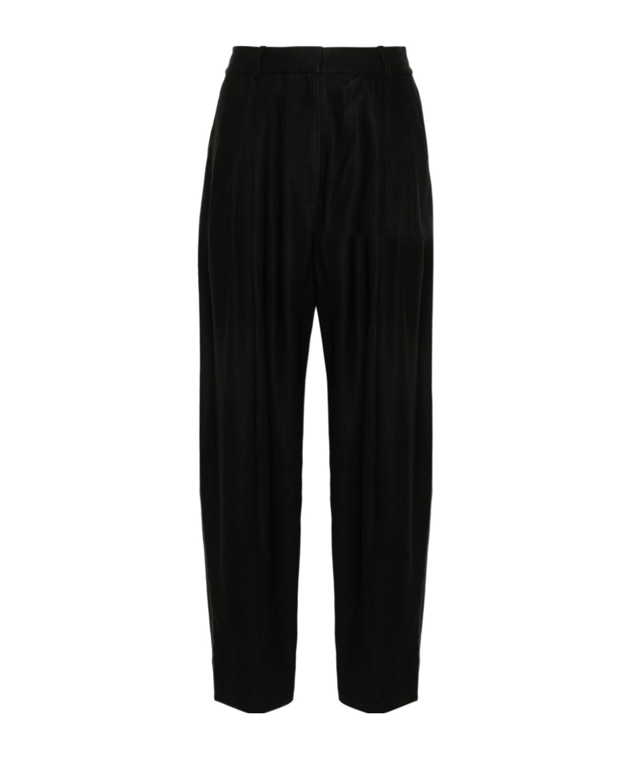 Studio Nicholson Sperro High-waist Tapered Trousers In Black
