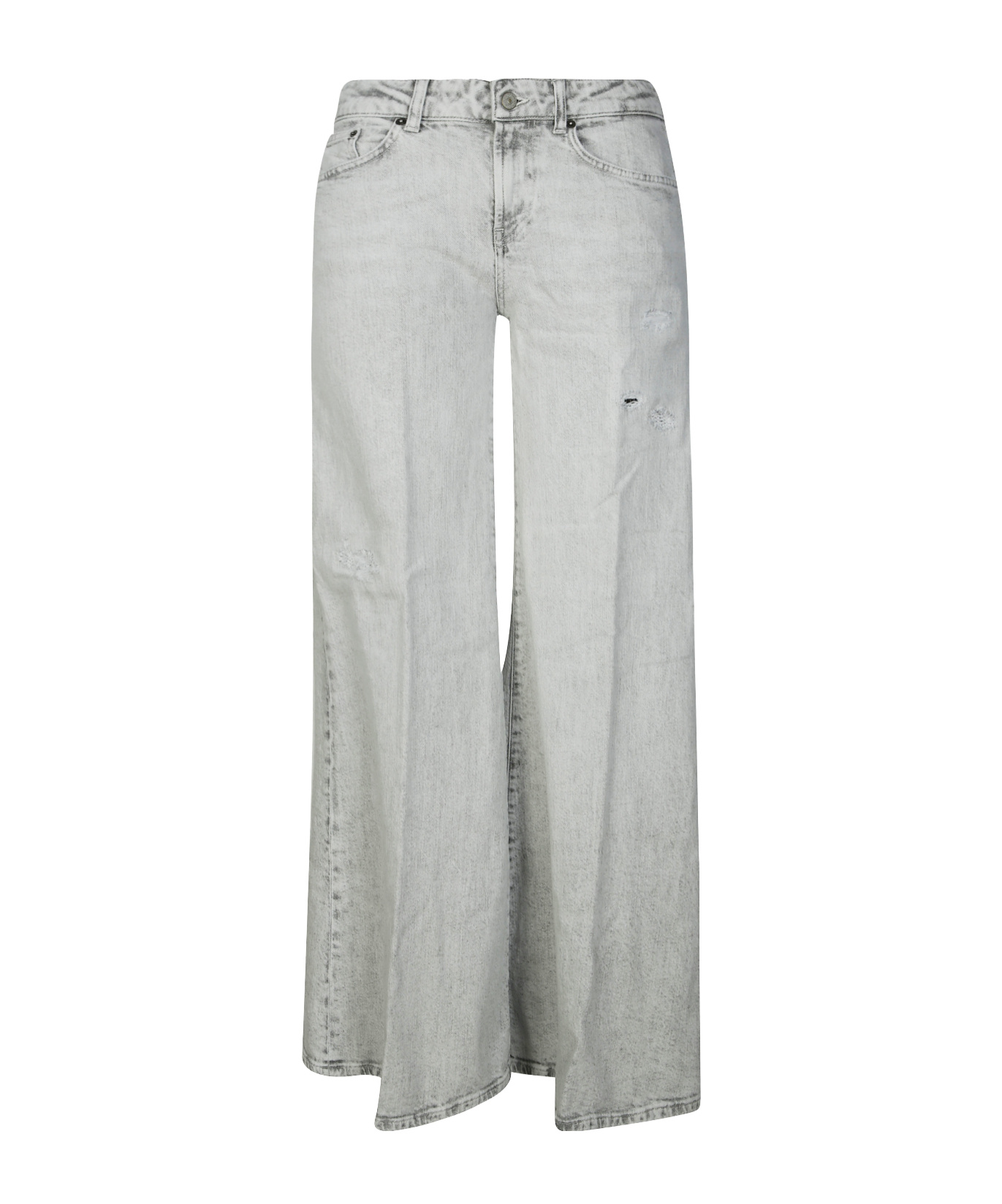 Dondup Marlen Wide-leg Trousers Distressed