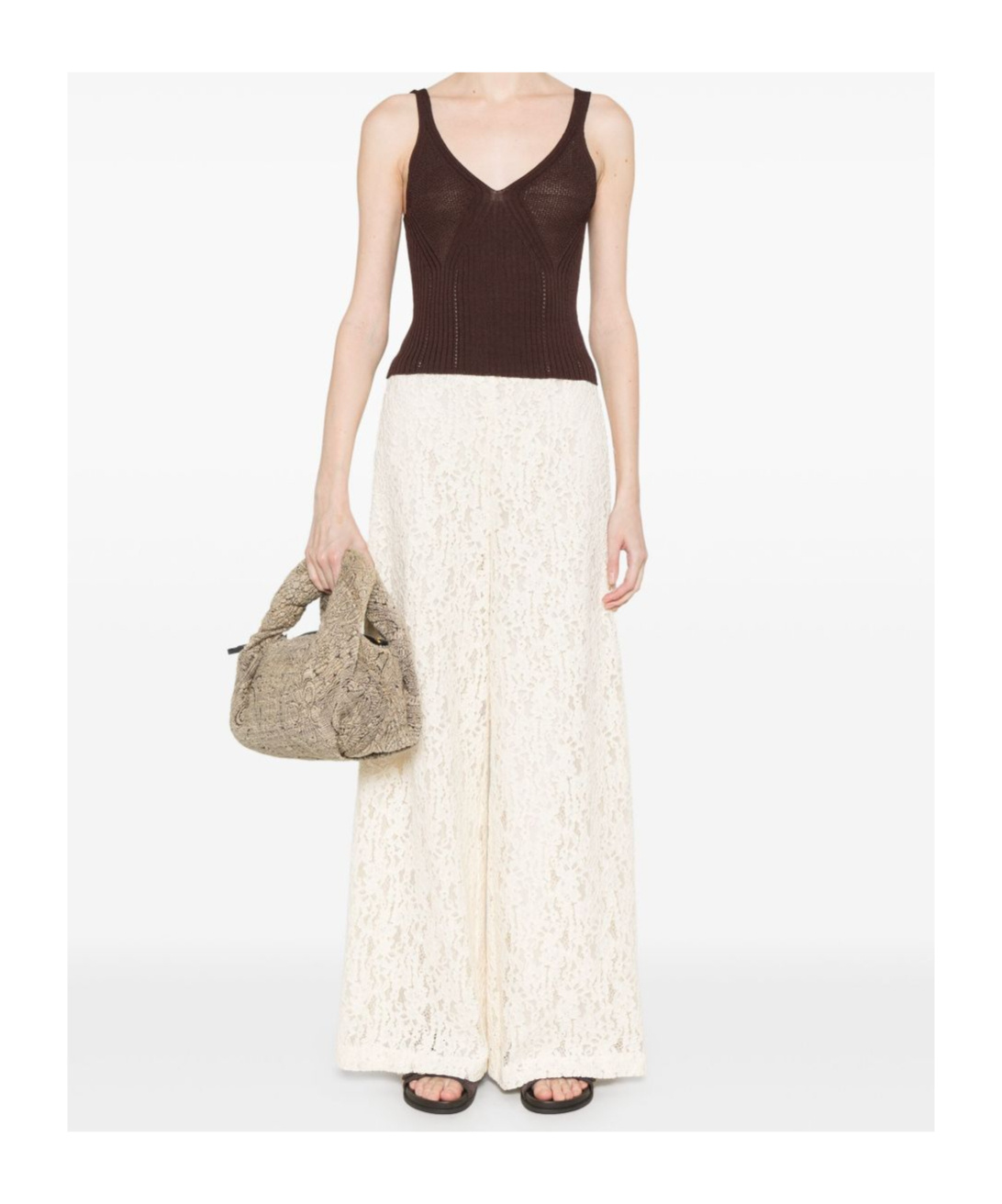 Shop Twinset Lace Trousers
