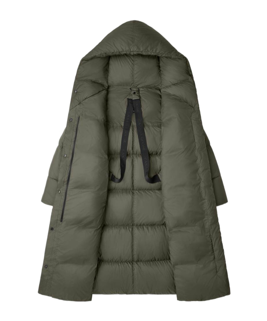 Canada Goose Rhoda Down Parka Coat In Green
