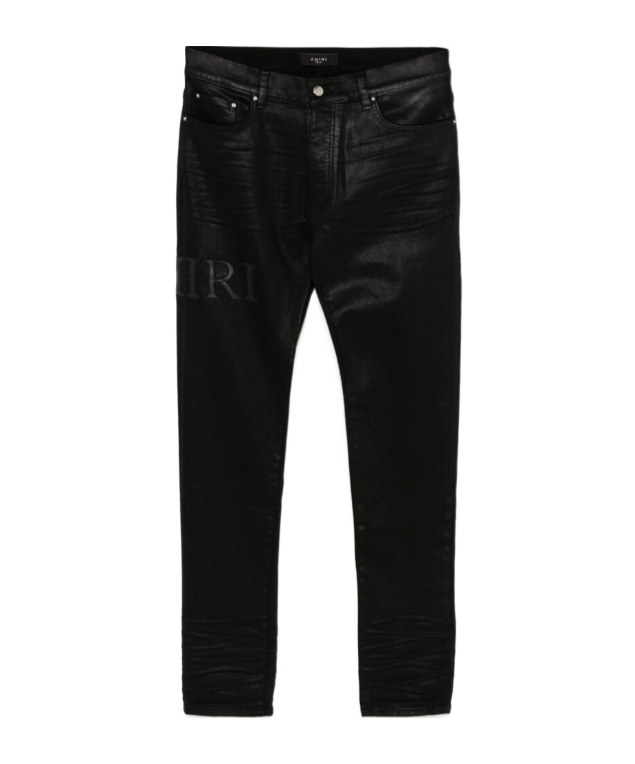 Amiri Belt-loop Jeans In Black