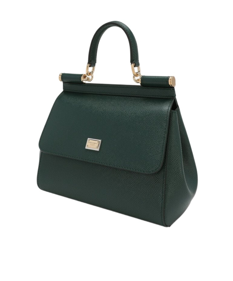 Dolce & Gabbana Medium Sicily Handbag In Green