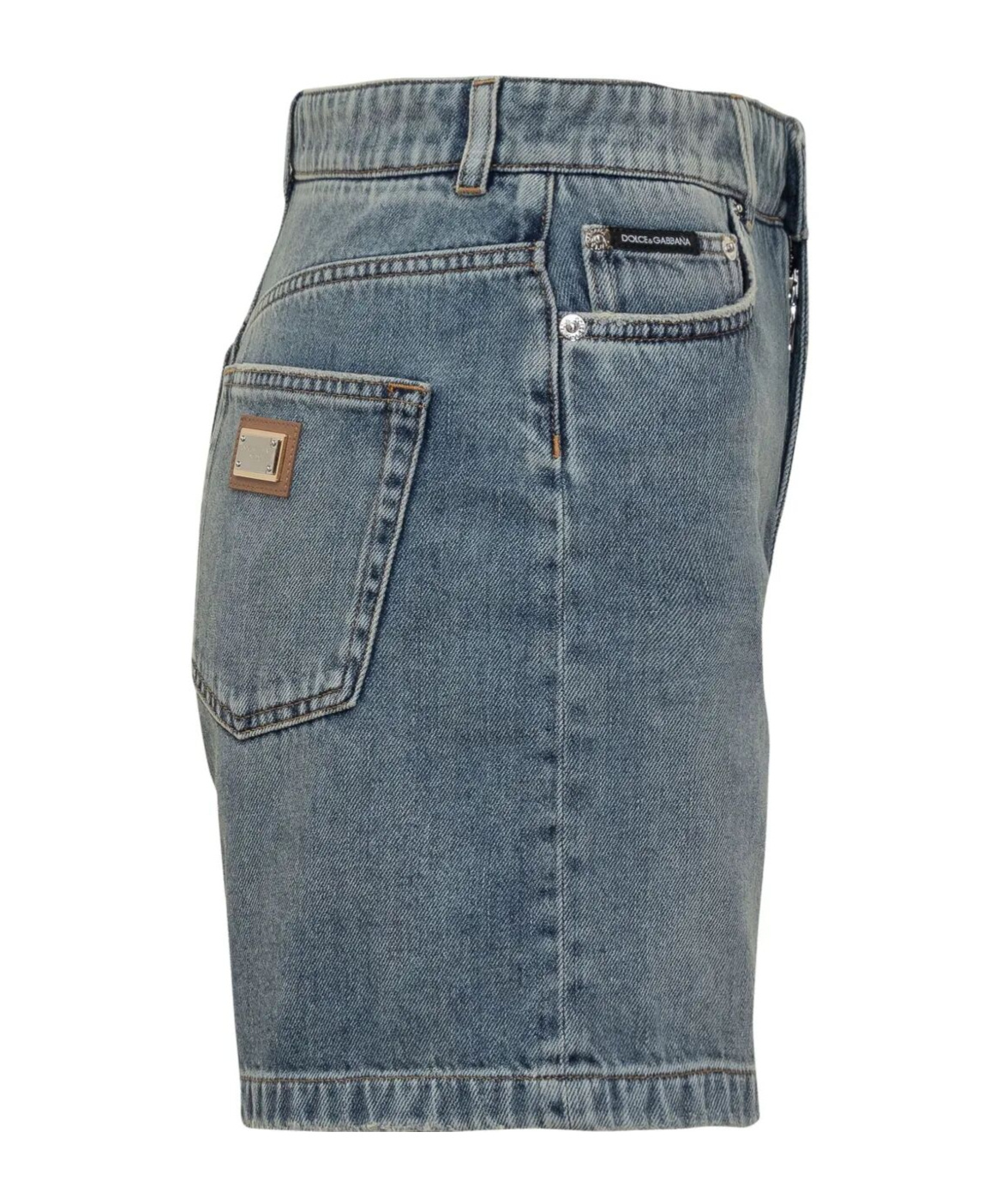 Dolce & Gabbana Tasche Shorts In Gray