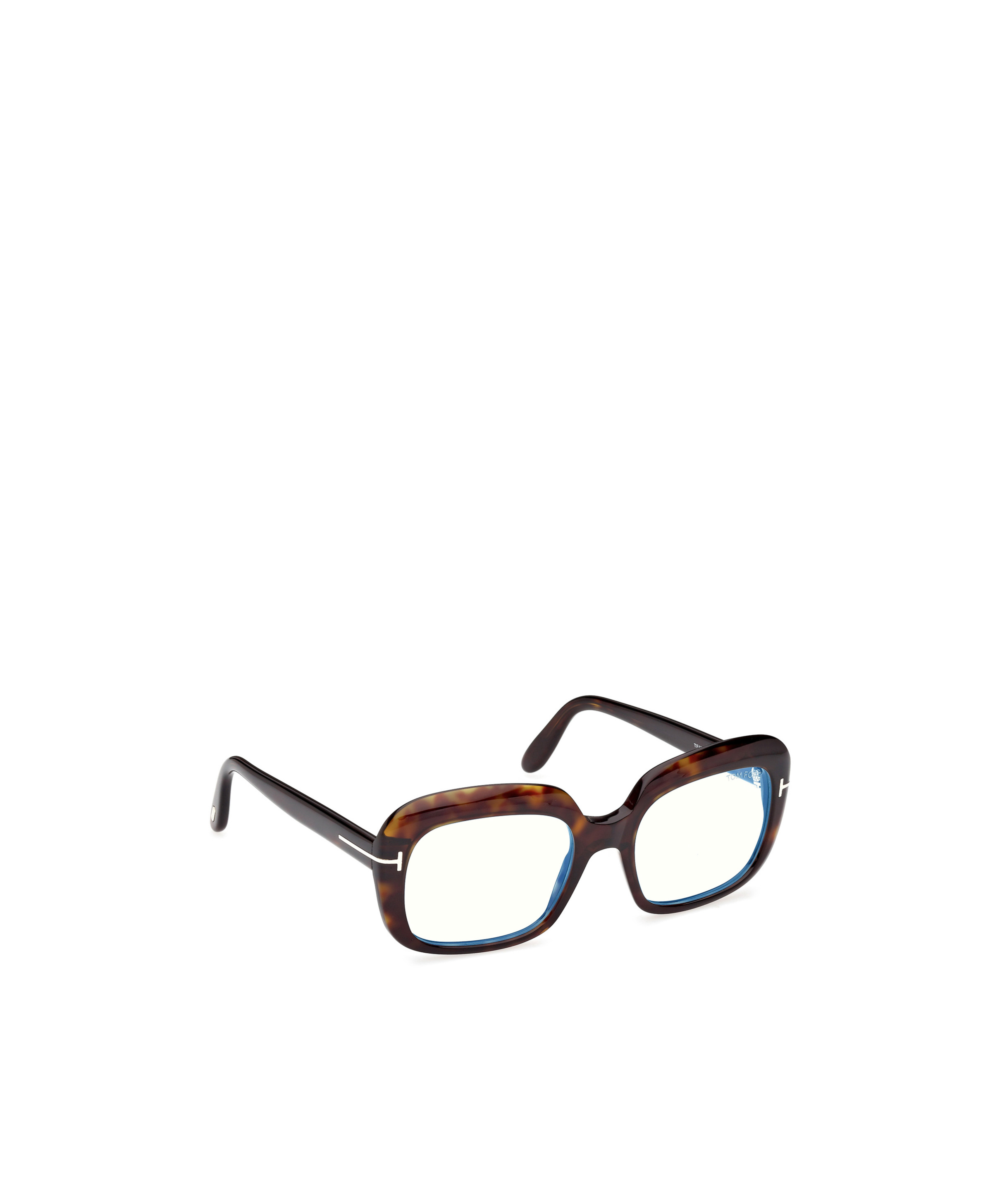 Tom Ford Full-rimmed Plano Lenses In Brown