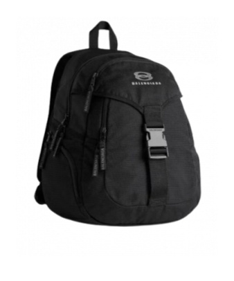 Balenciaga Unity Black Nylon Medium Backpack In Black