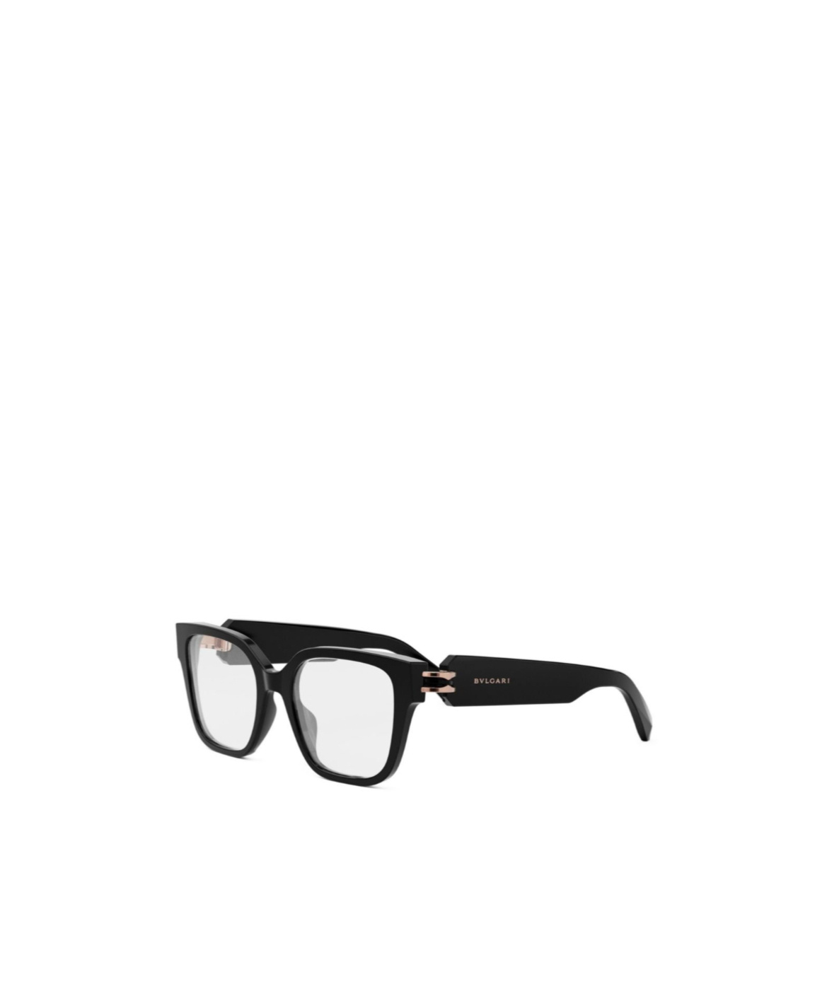 Bvlgari Bulgari Square Frame Glasses In Black