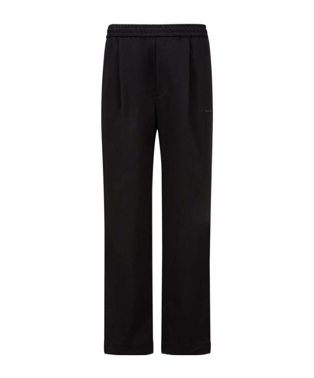 Moncler Cotton-blend Joggers In Black