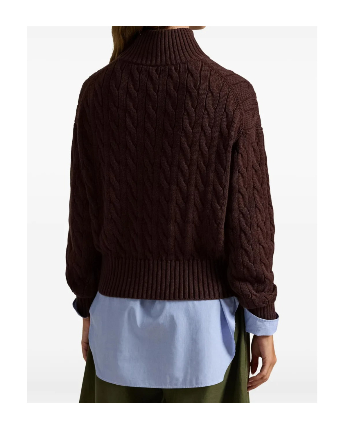 Polo Ralph Lauren Half-zip Pullover In Animal Print