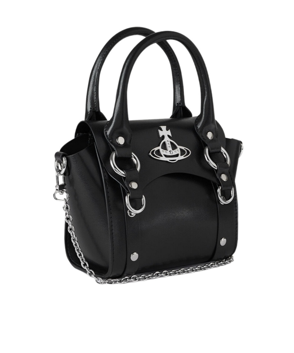 Vivienne Westwood Mini Betty Shoulder Bag In Black