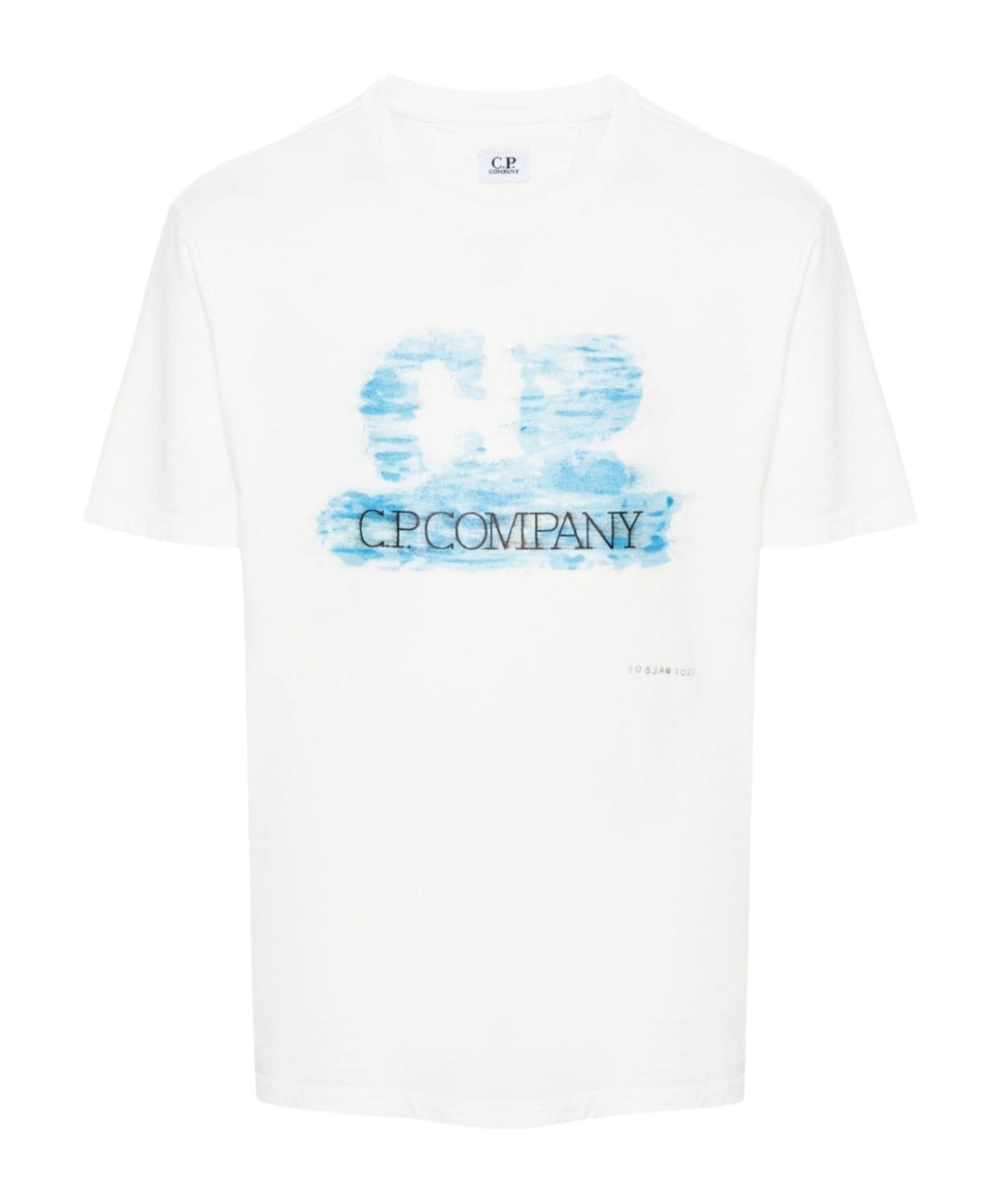 C.p. Company C. P. Company Man T-shirt White Size Xxl Cotton In Brown