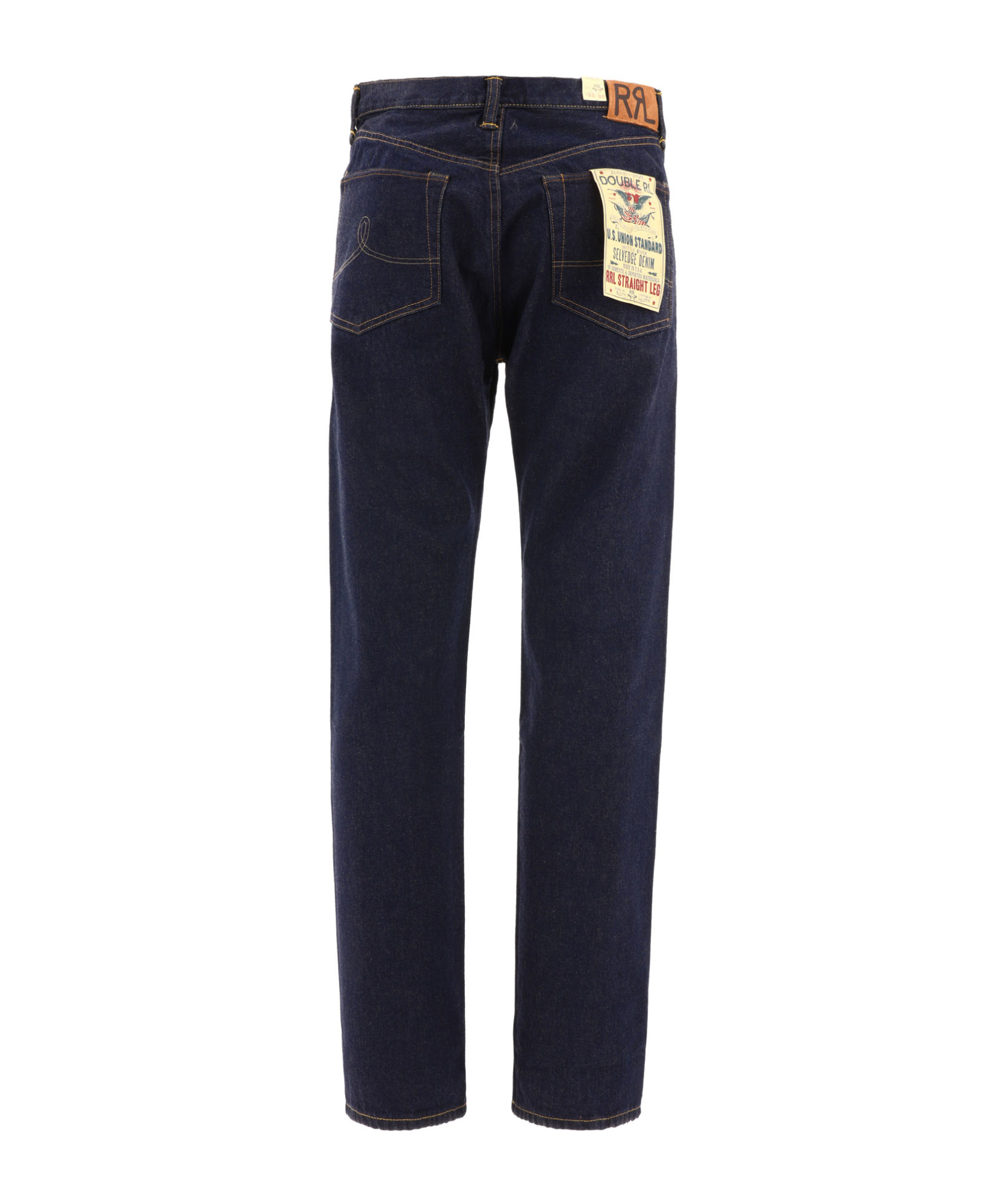 Rrl Belt-loop Jeans In Black