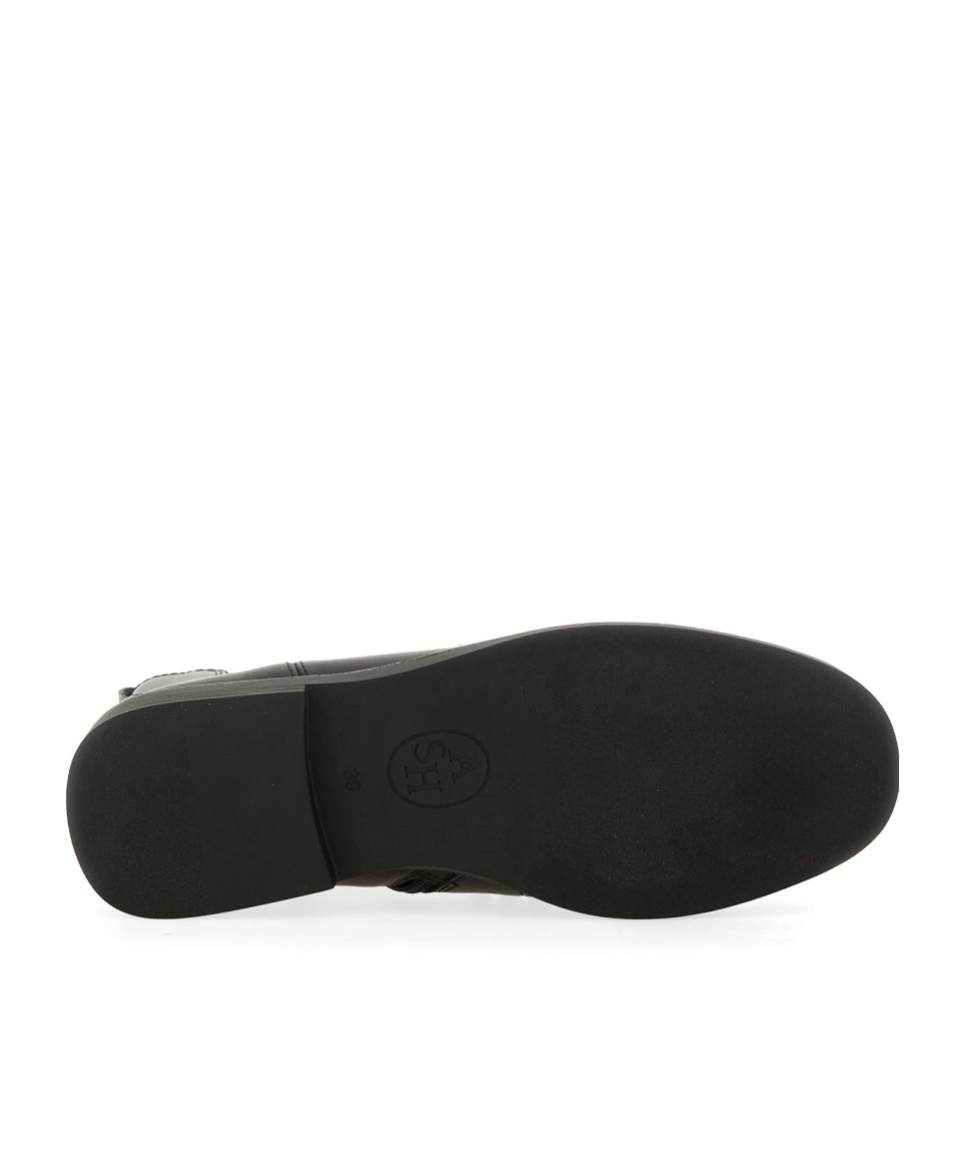 Ash Wings Studs Black Chelsea Boot In Black