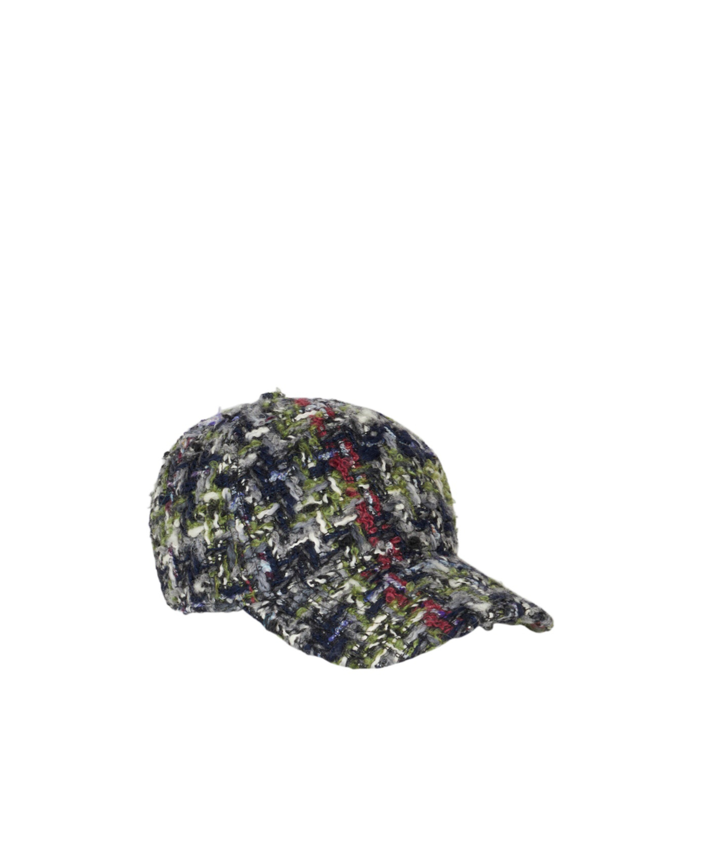 Etro Bouclé Baseball Cap In Black