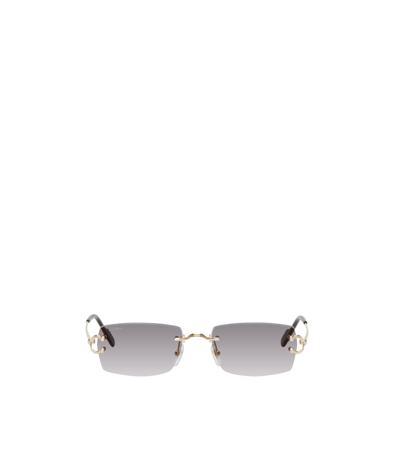 Cartier Decor C Classique De  Sunglasses In Gold