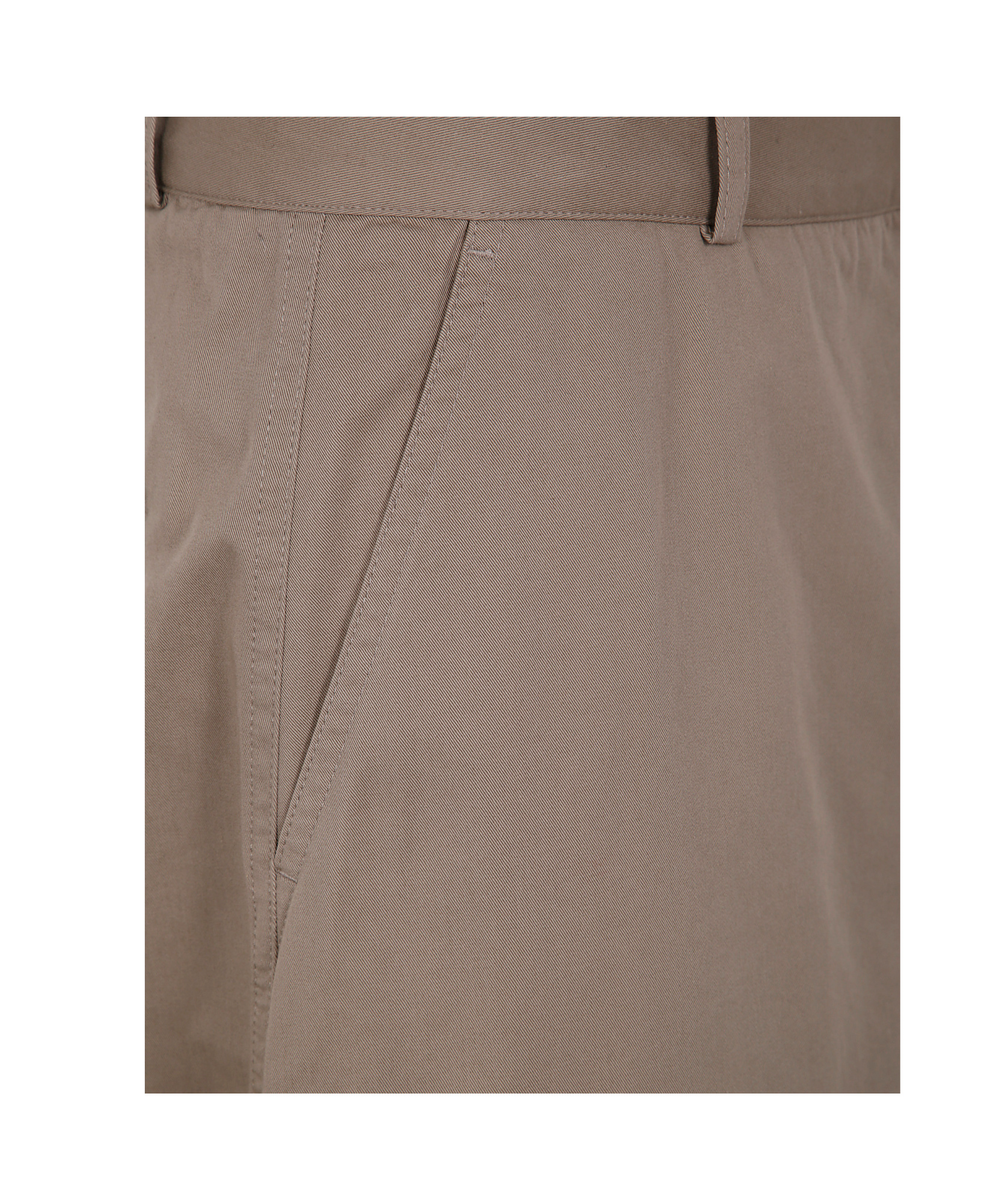 Studio Nicholson Taupe Brown Side Slit Pocket Trousers In Green