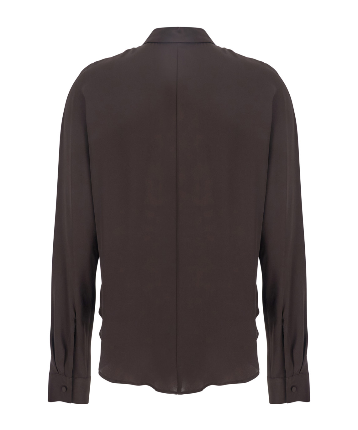 Merci Long Sleeve Shirt In Brown