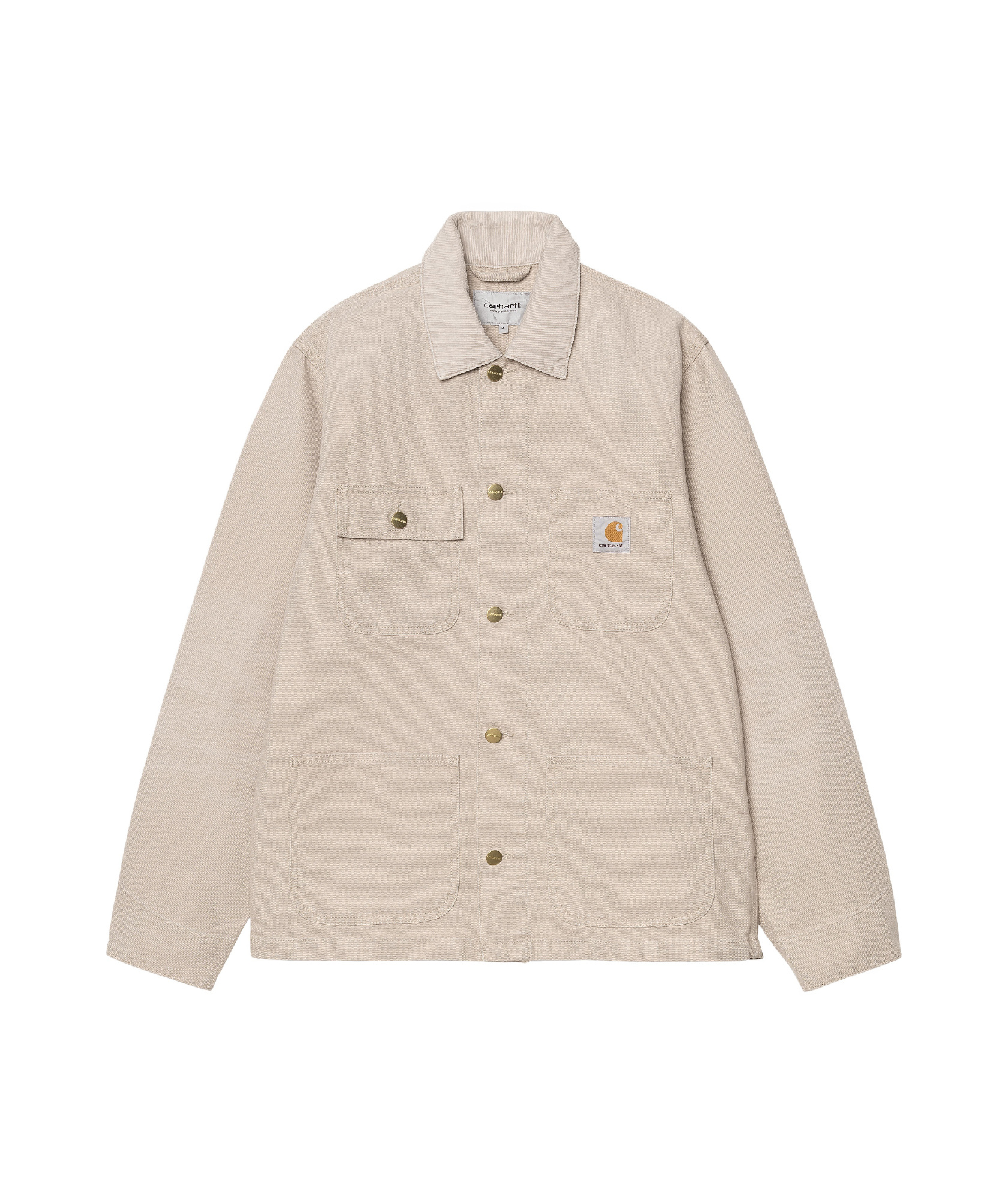 Carhartt Long-sleeved Casual Jacket In Nude