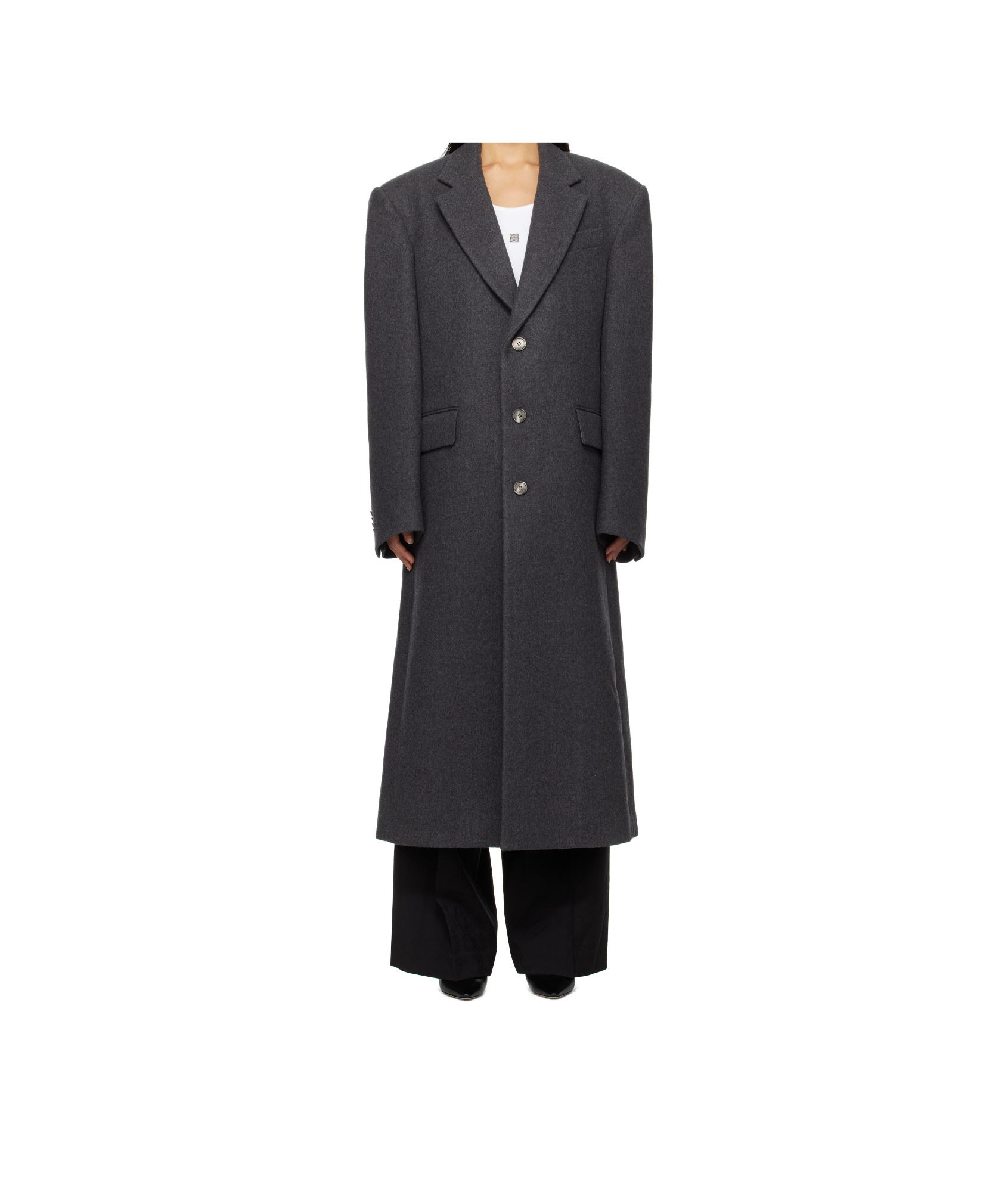 Shop Wardrobe.nyc Single-breasted Coat