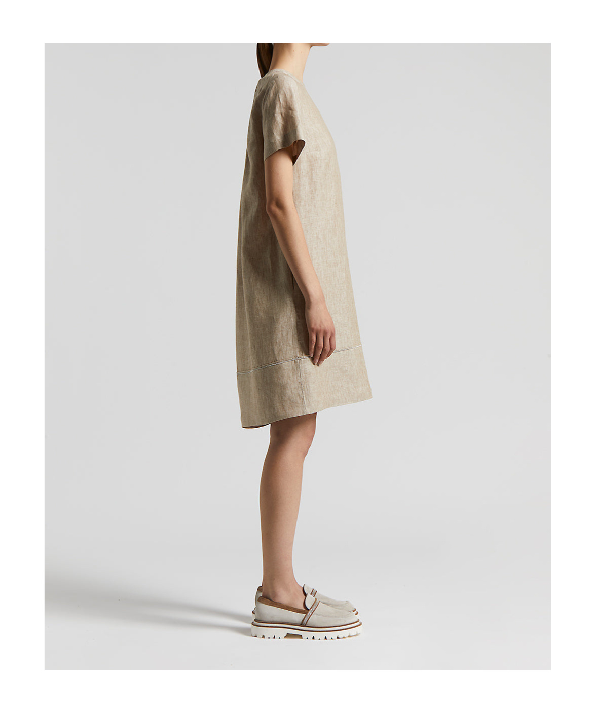 Peserico Women Linen Midi Dress