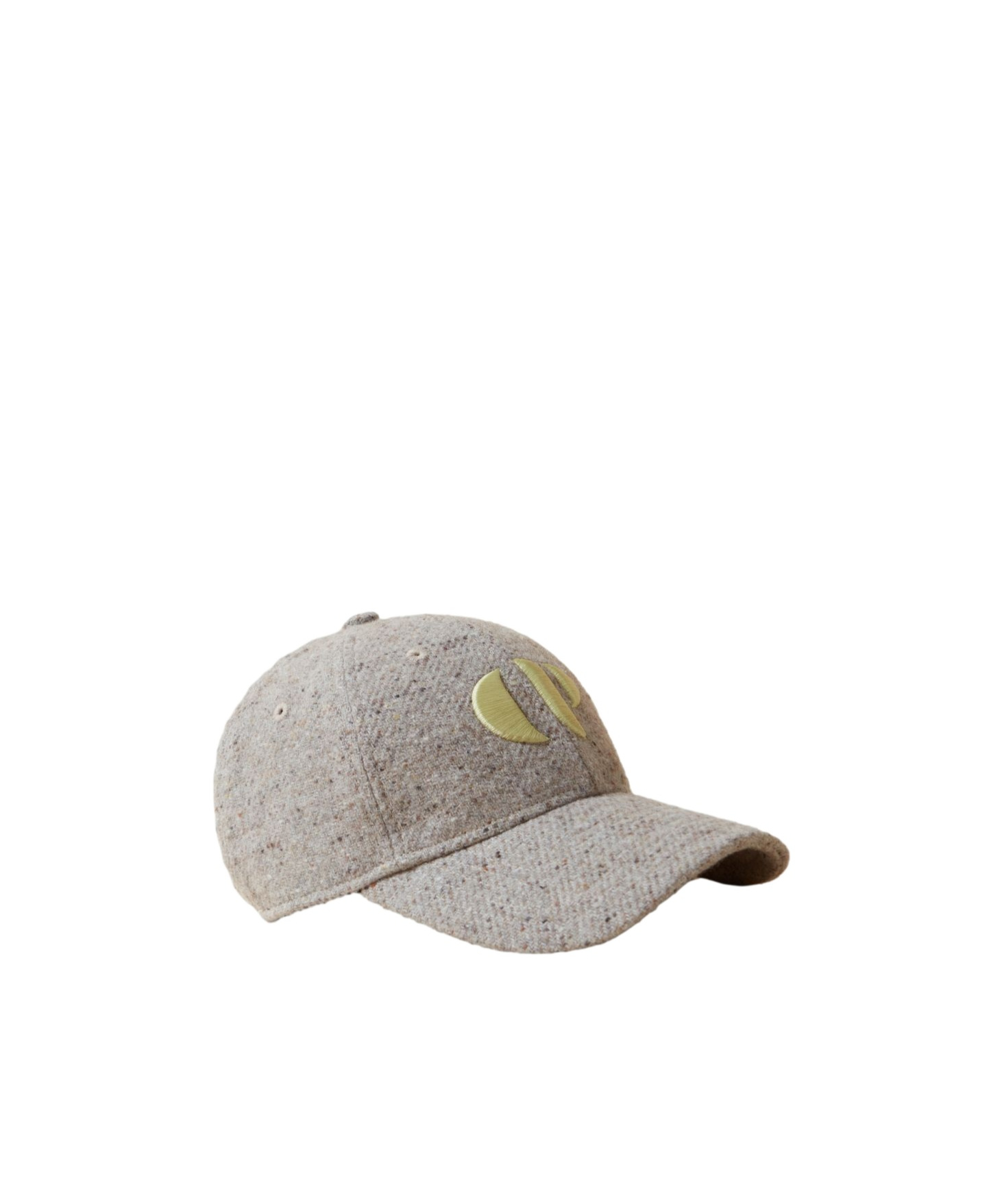 Claudie Pierlot Monogram Baseball Cap In Gray