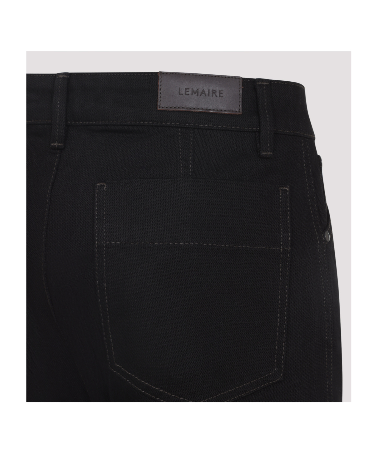 Lemaire High-rise Waist Straight Leg Trousers