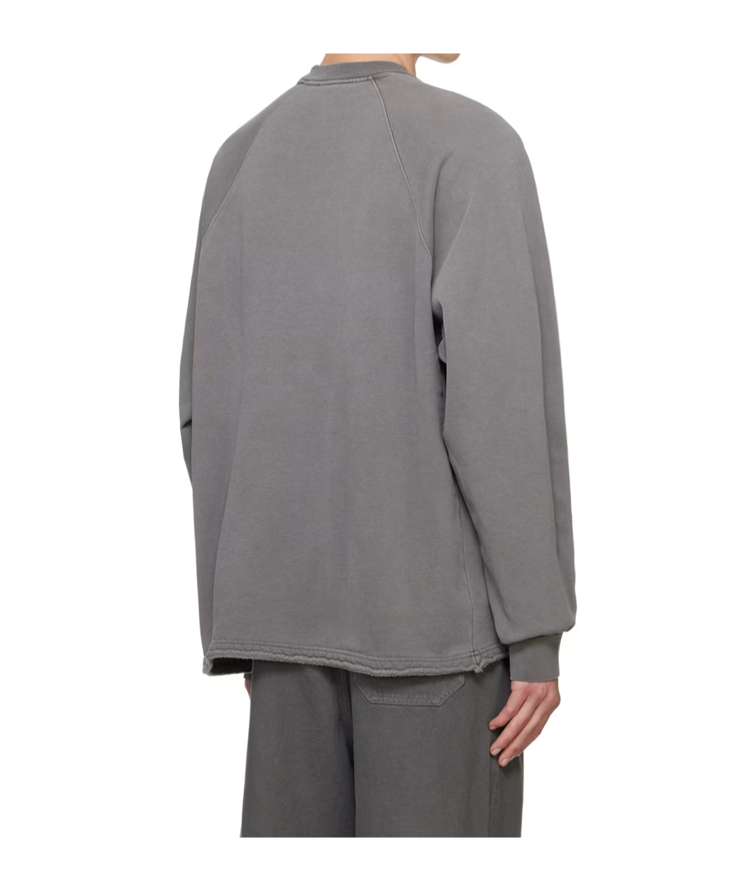 Apc Logo Embroidered Sweatshirt In Gray
