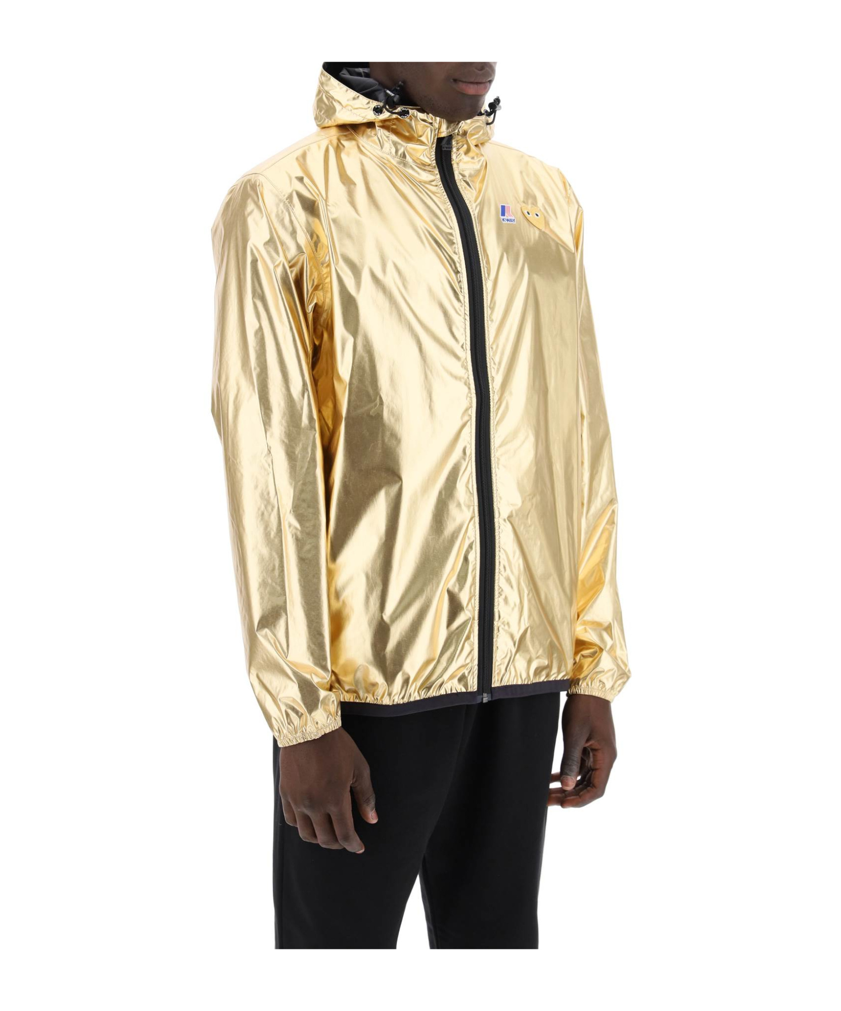 Comme Des Garçons Play K-way Jacket In Nude