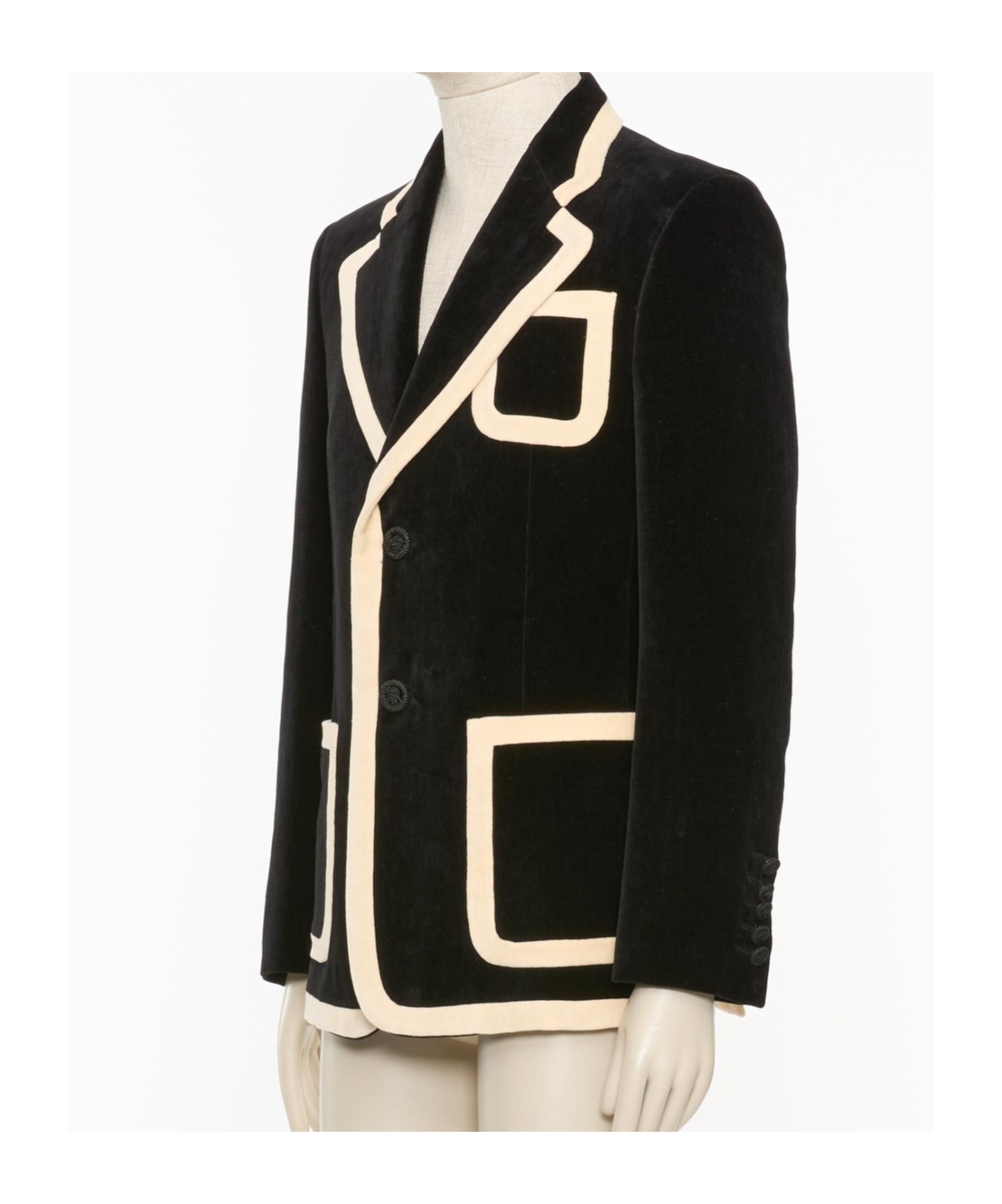 Valentino Long-sleeved Suit Jacket In Black