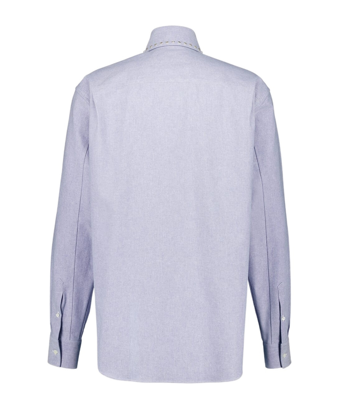 Alexander Mcqueen Stud-embellished Shirt In Blue
