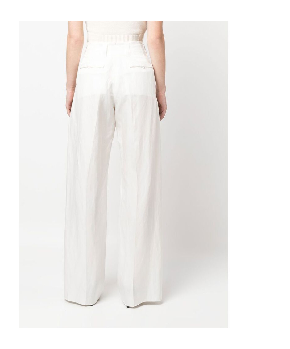 FERRAGAMO BELT-LOOP CASUAL PANTS