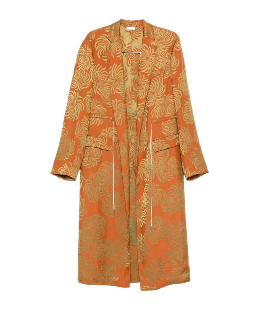 Dries Van Noten Long-sleeved Windbreaker In Multi