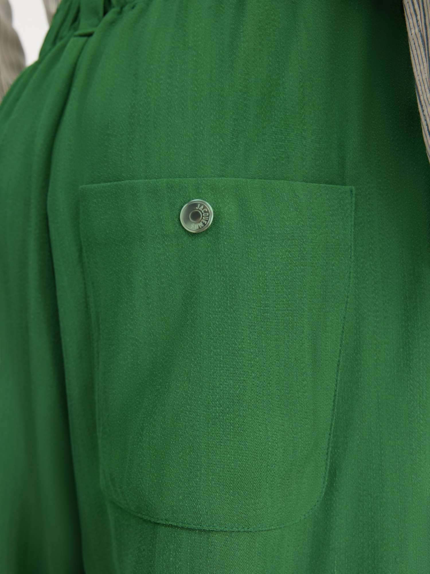 Jacquemus Oversized Shorts In Green