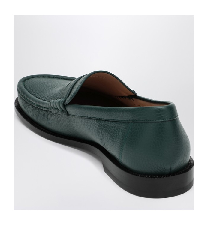 Loewe Campo Grained Leather Loafers