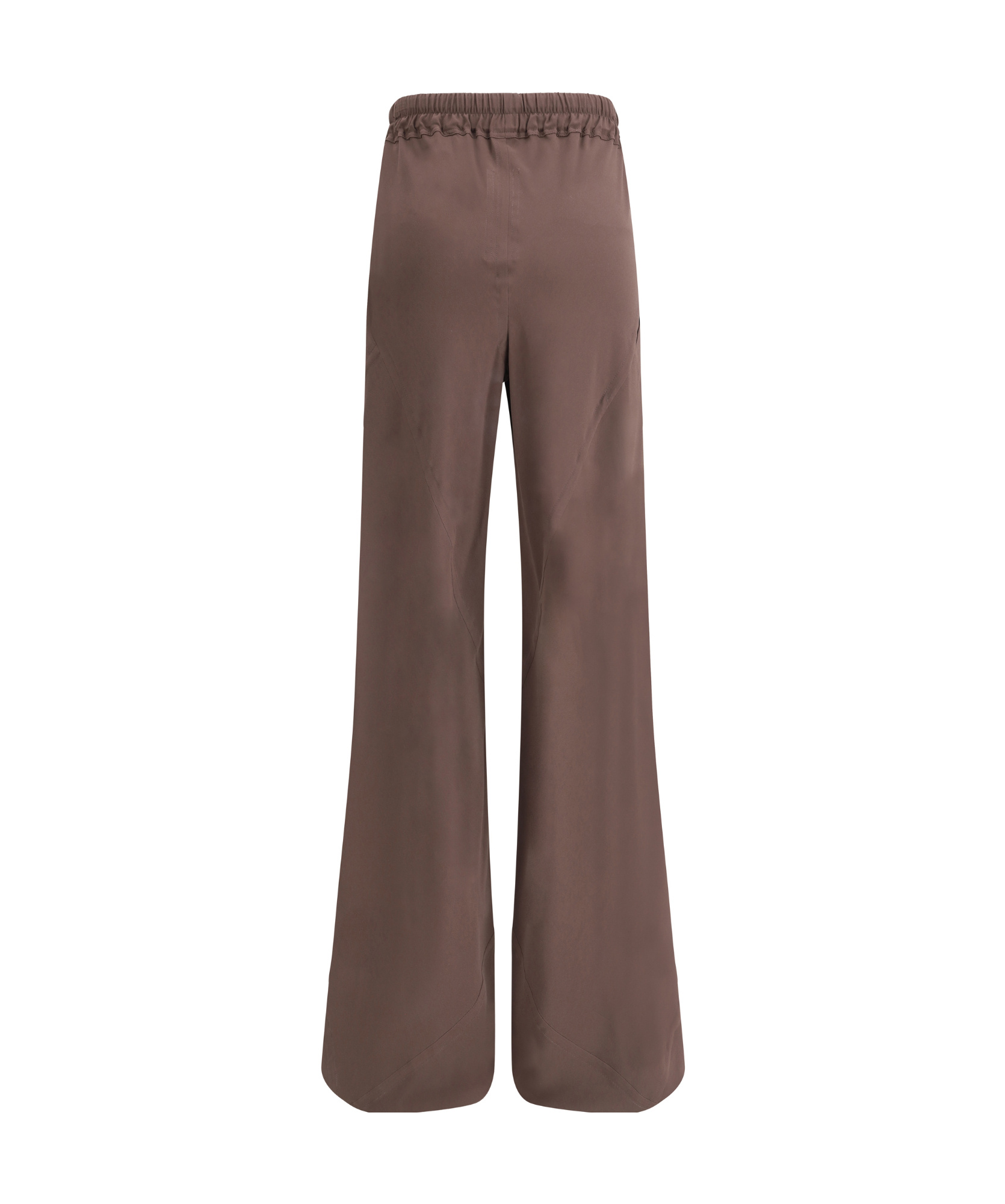 Shop Rick Owens Drawstring Trousers In Brown