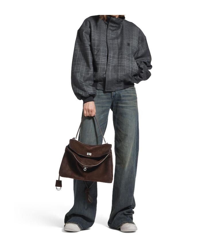 Balenciaga Rodeo Mini Handbag In Brown