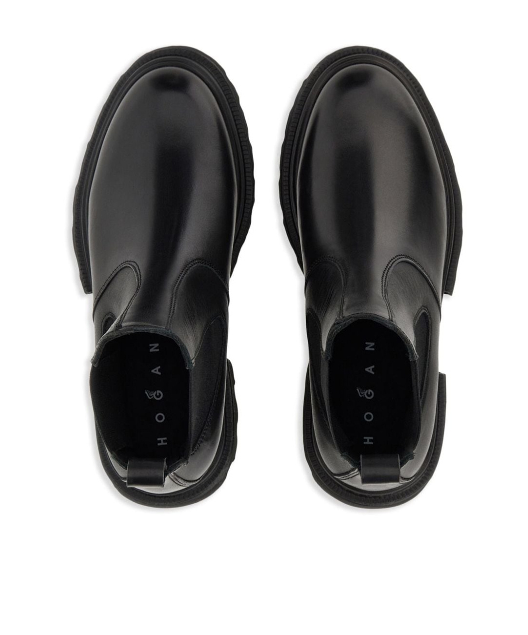 Hogan Woman Ankle Boots Black Size 7 Leather In Black
