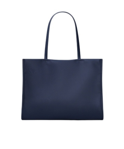 Tory Burch Medium Ella Logo-embossed Tote Bag In Blue