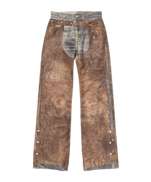 Acne Studios Men Regular Pantalone In Multi