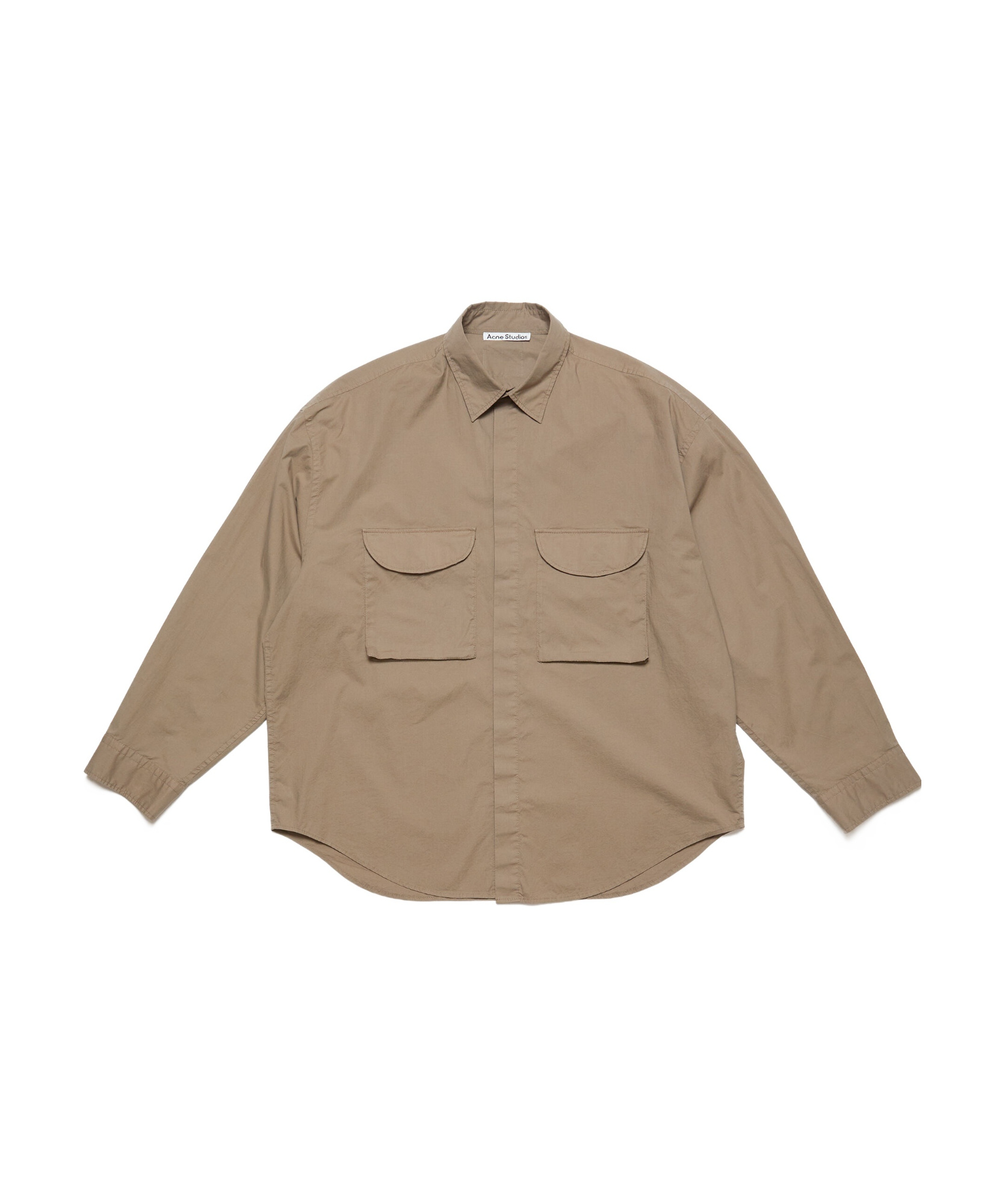 Acne Studios Button-up Shirt In Neutral