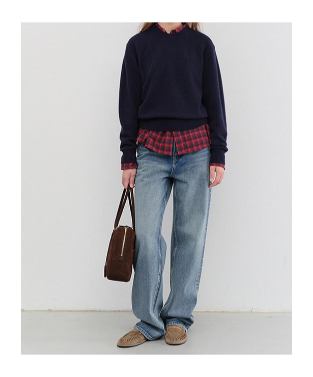 Dunst Wool And Cashmere Sweater Knitwear Blue In Blue