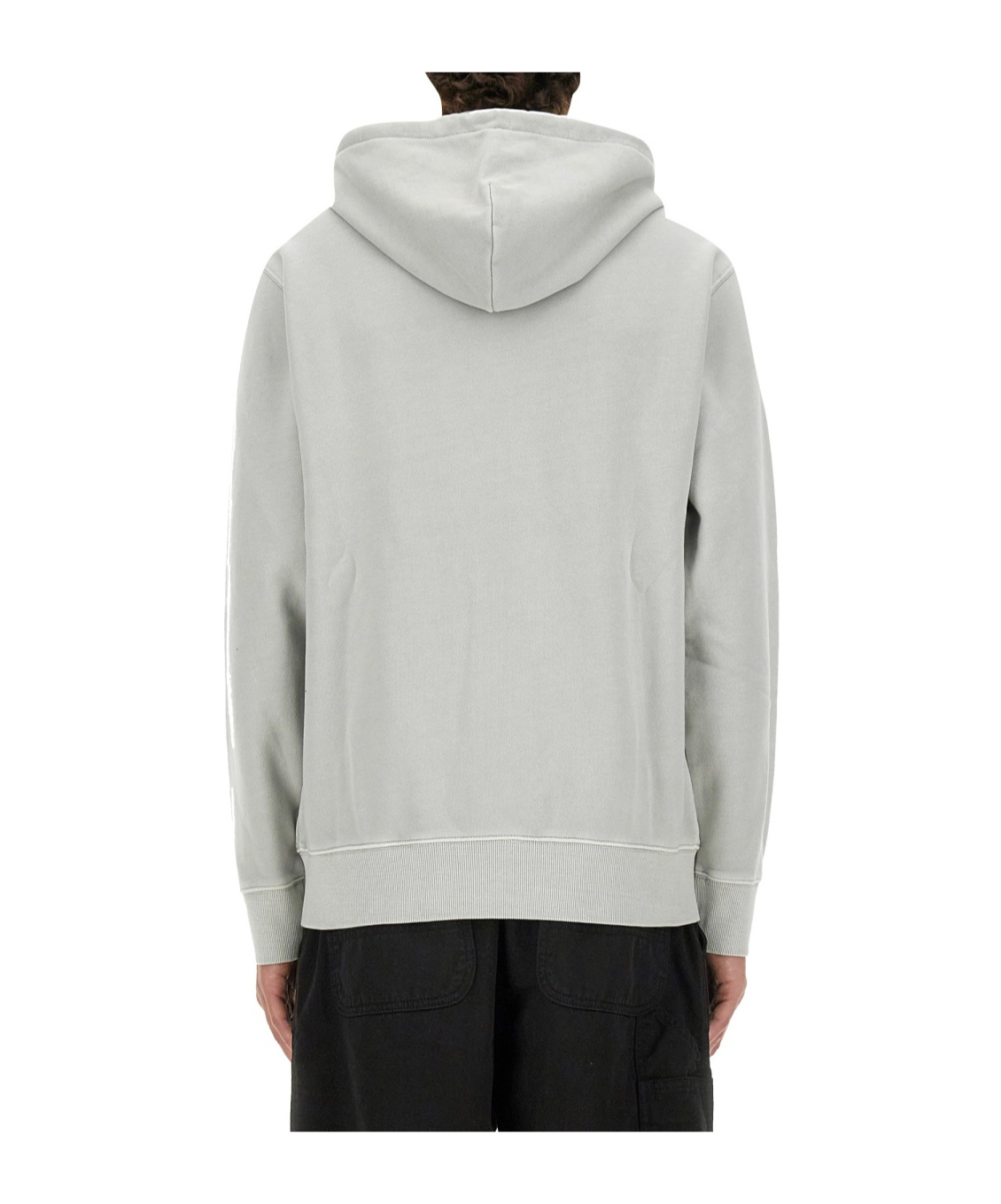 Carhartt Duster Script Zip-up Cotton Hoodie In White
