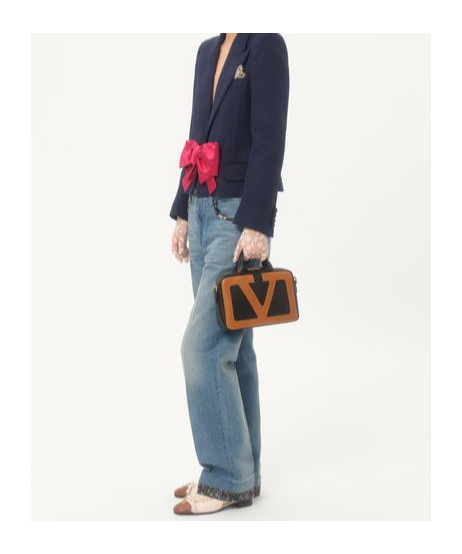 Valentino Viva Superstar Crossbody Bags Multicolor In Brown